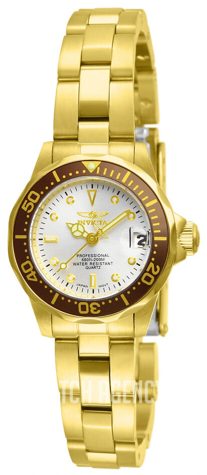 Pro Diver Silver colored/Yellow gold toned steel Ø23.5 mm